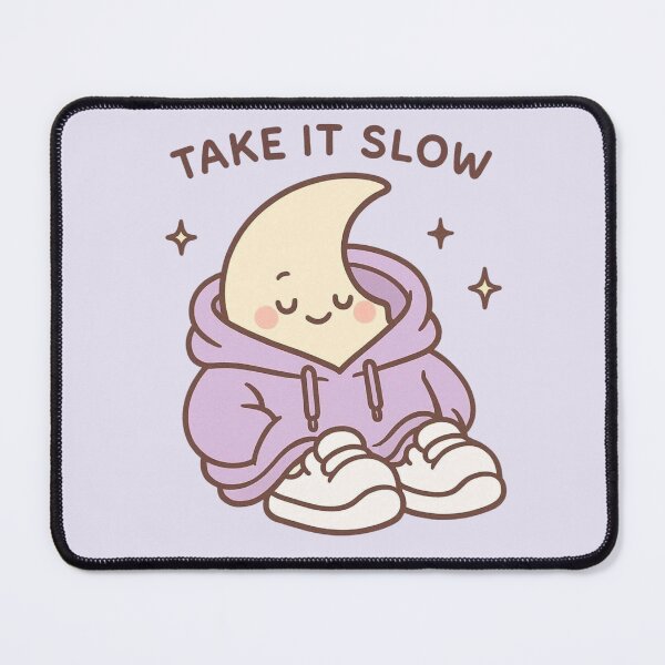 Item preview, Take It Slow – Cute Moon Hoodie designed and sold by Aloloco.