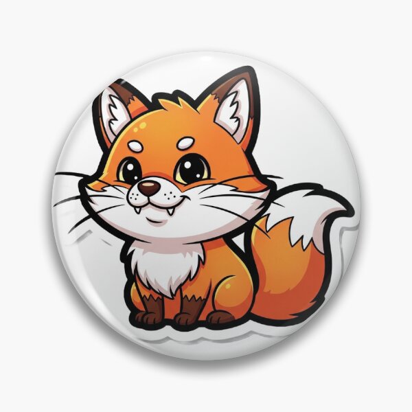 Item preview, Cute Fox Sticker designed and sold by DrymyStore13.