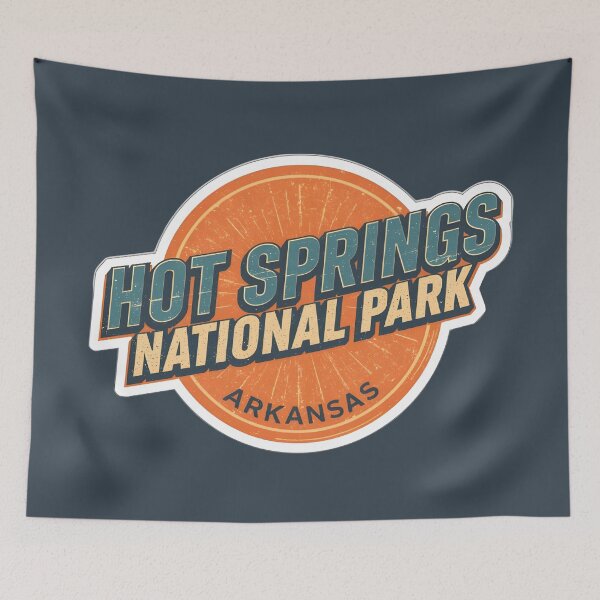 Item preview, Hot Springs National Park - Arkansas  designed and sold by GoodOldVintage.
