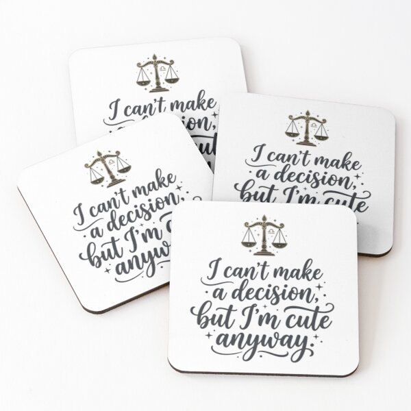 Item preview, Funny libra quote, I can't make a decision but I'm cute  designed and sold by AlanyaArtX.