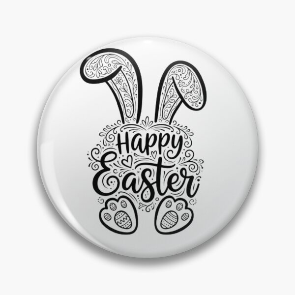 Item preview, Cute Happy Easter Bunny designed and sold by Thread&Fable.