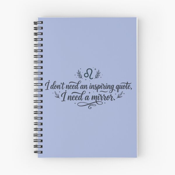Item preview, I Dont Need Inspiring Quote I Need Mirror designed and sold by AlanyaArtX.