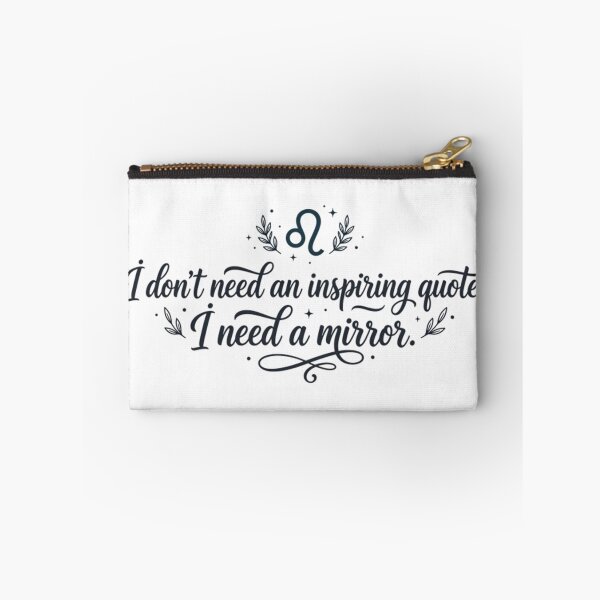 Item preview, I Dont Need Inspiring Quote I Need Mirror designed and sold by AlanyaArtX.