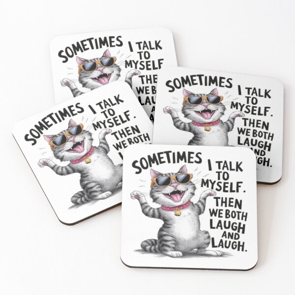 Item preview, Sometimes I Talk to Myself... And We Both Laugh! designed and sold by Ulikedigital14.