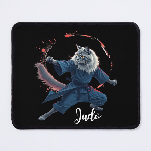Item preview, Cat Judo Throw Silhouette Graphic Tee, Minimalist Judo Design Judo Shirt With Typography Quote, Gift Idea For Judoka And Frends Gifts T-shirt designed and sold by MalwasBasket.