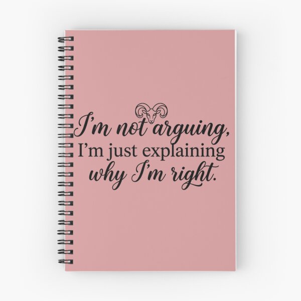 Item preview, Funny aries quote not arguing just explaining right designed and sold by AlanyaArtX.
