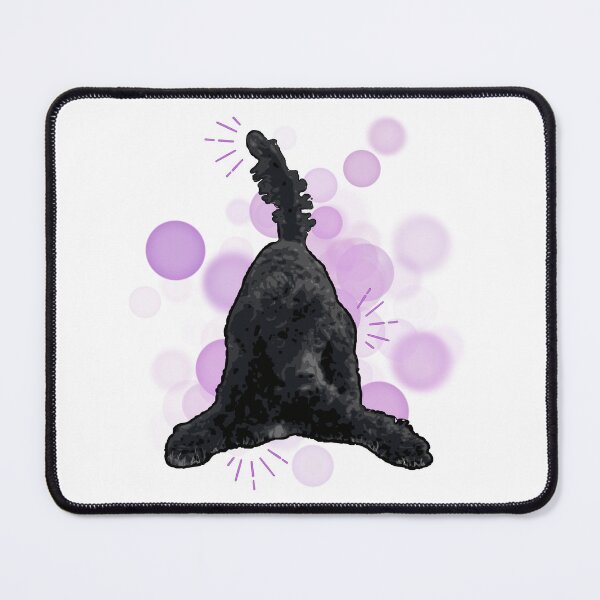Item preview, Cute Black Poodle - Realistic Illustration designed and sold by iamKRUK.