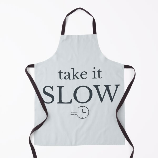 Item preview, Take It Slow Minimalist Clock Design Calm Quote Shirt designed and sold by Minimalist Typography.