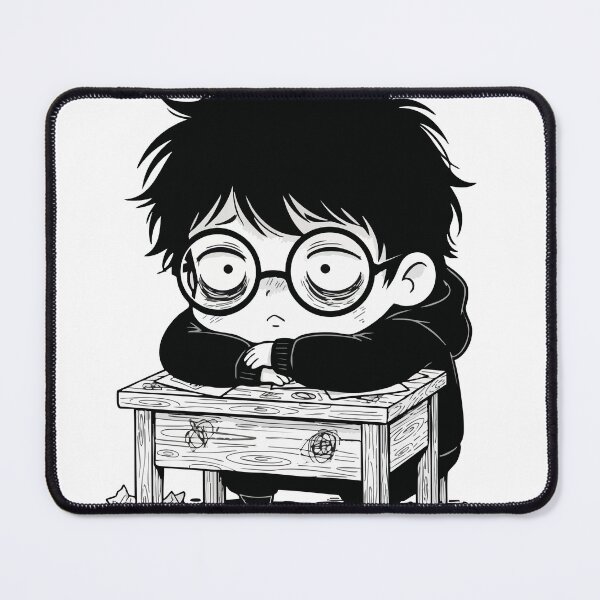 Item preview, Student Burnout, Office, Empty Stare designed and sold by PixelStudioBe.