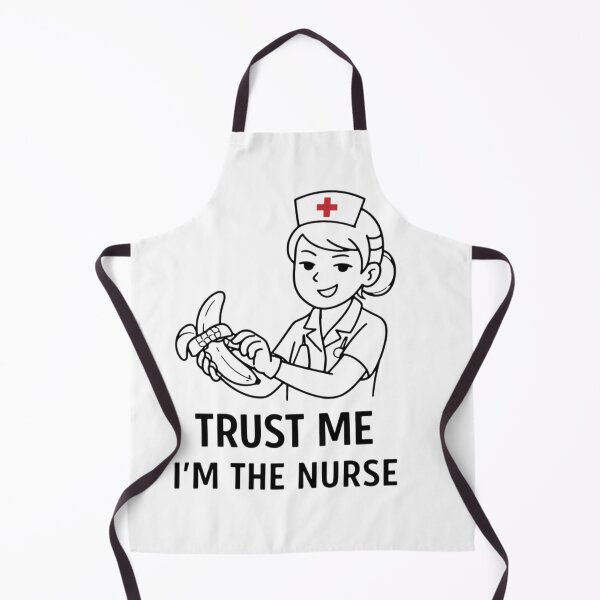 Item preview, Trust Me I’m The Nurse – Funny Nurse Humor Minimal Shirt designed and sold by CosmicSplendor.