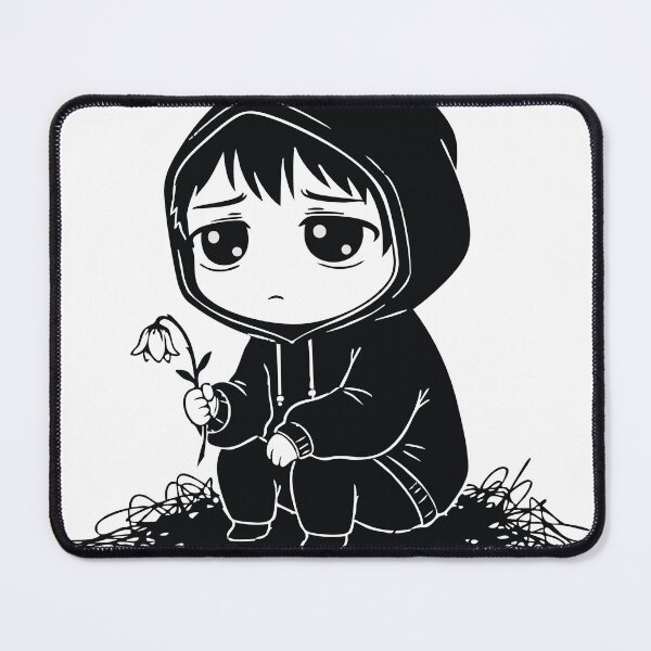 Item preview, Children's Sad, Faded Flower Hoodie designed and sold by PixelStudioBe.