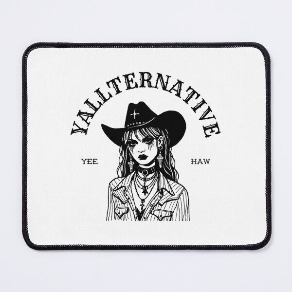 Item preview, Yallternative Gothic Cowgirl Pinup Art designed and sold by gewgacruccl43.