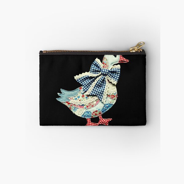Item preview, Vintage Patchwork Goose Coquette Gingham Bow designed and sold by MotivaChic.