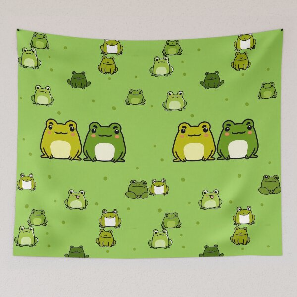 Item preview, Frogs Pattern designed and sold by xiao xuans.