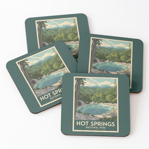 Item preview, Hot Springs National Park - Arkansas  designed and sold by GoodOldVintage.