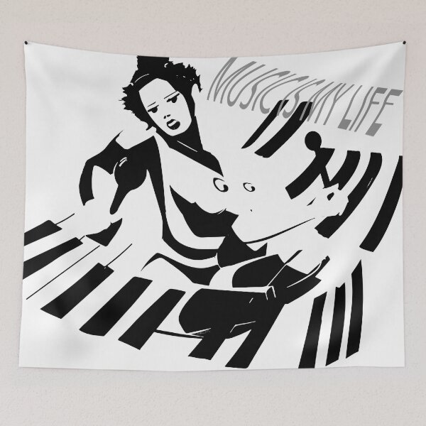 Item preview, MUSIC MY LIFE designed and sold by CemDigitalArt.