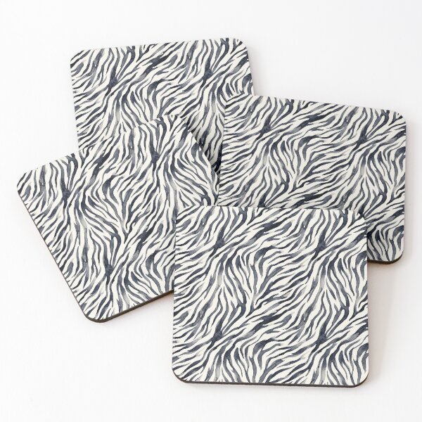 Item preview, Black and White Zebra Print Pattern designed and sold by NdesignTrend.