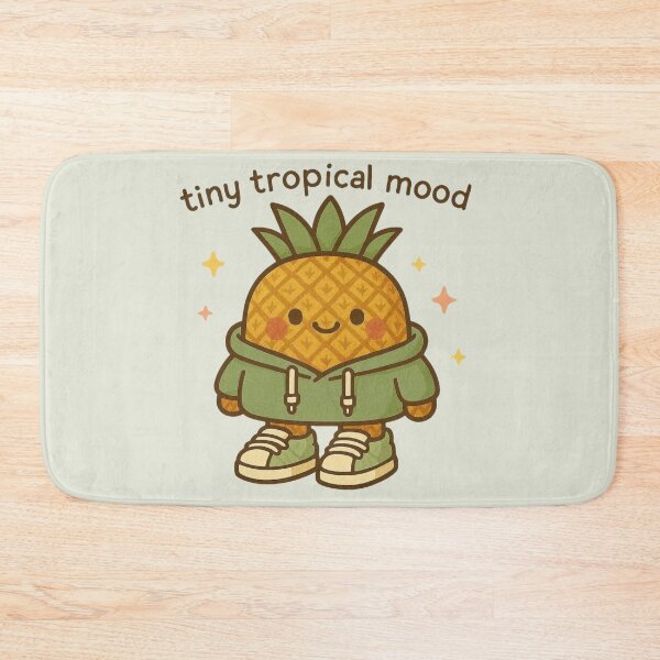 Item preview, Tiny Tropical Mood – Cute Pineapple Hoodie designed and sold by Aloloco.
