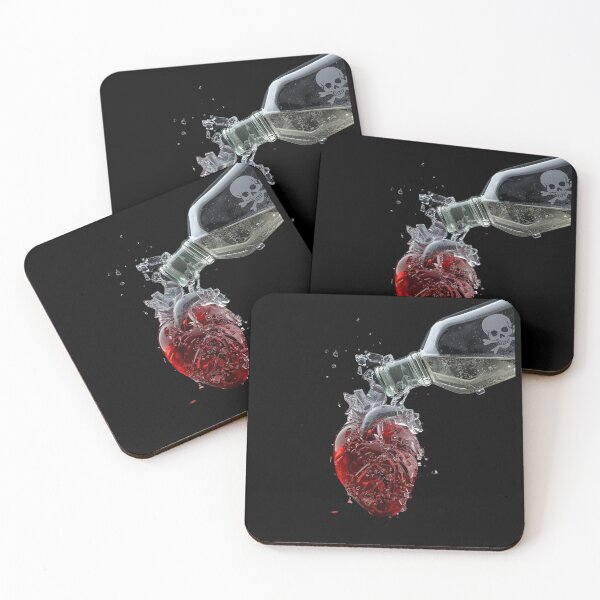 Item preview, Heart of Glass and poison designed and sold by LoveIsPoison.