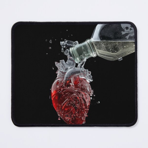 Item preview, Heart of Glass and poison designed and sold by LoveIsPoison.