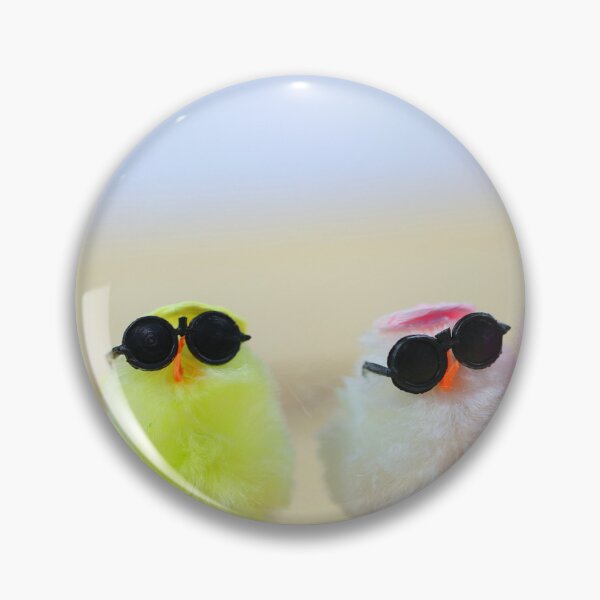 Item preview, Colorful chicks with sunglasses - cheerful Easter motif designed and sold by Isar1.