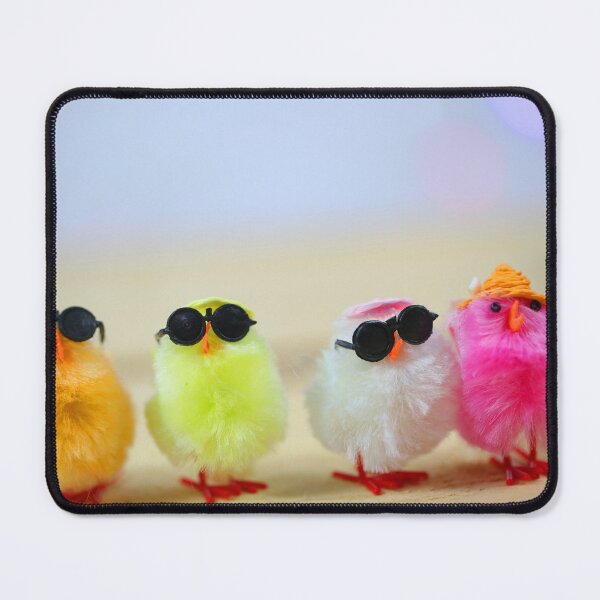 Item preview, Colorful chicks with sunglasses - cheerful Easter motif designed and sold by Isar1.
