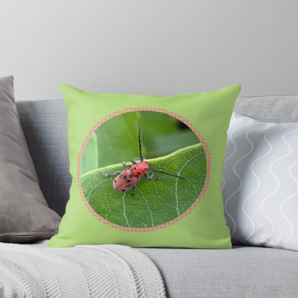 Item preview, Red Milkweed Beetle Photo designed and sold by CJ-Nature-Art.