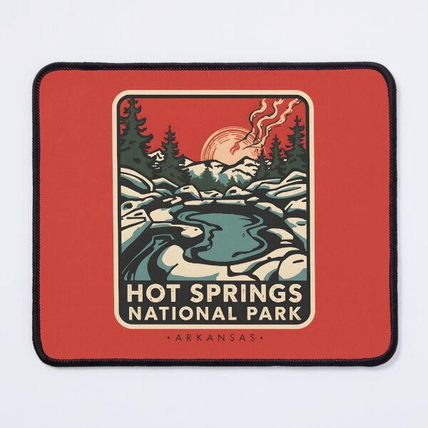 Item preview, Hot Springs National Park - Arkansas designed and sold by GoodOldVintage.