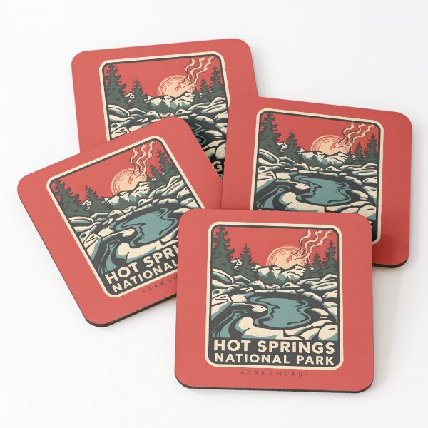 Item preview, Hot Springs National Park - Arkansas  designed and sold by GoodOldVintage.