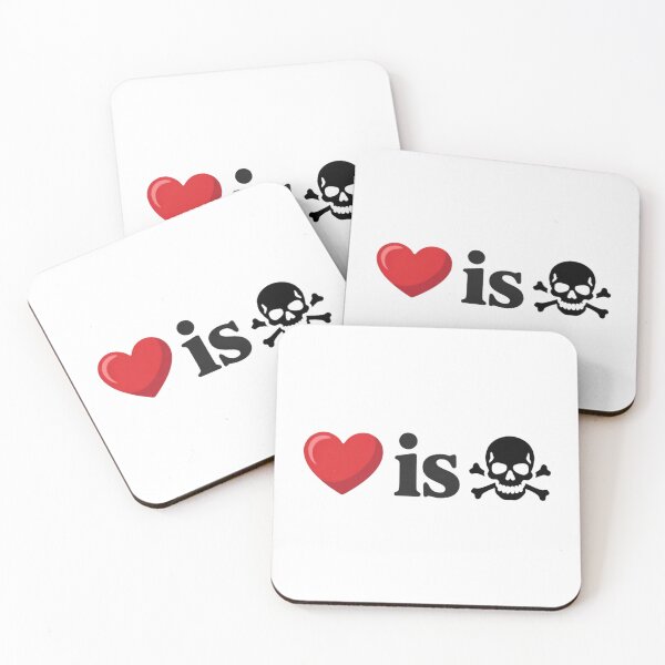 Item preview, Love is Poison Skull Rebus designed and sold by LoveIsPoison.