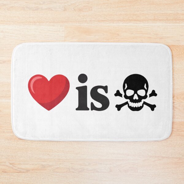 Item preview, Love is Poison Skull Rebus designed and sold by LoveIsPoison.