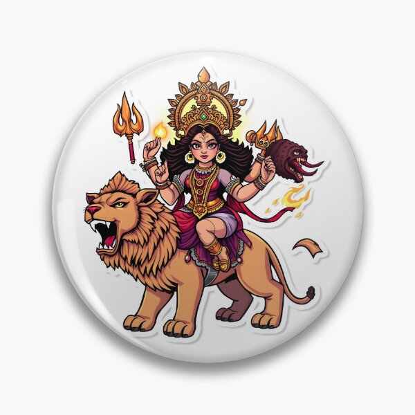Item preview, Divine Durga Navratri Blessings   designed and sold by Teewave-Ashish.