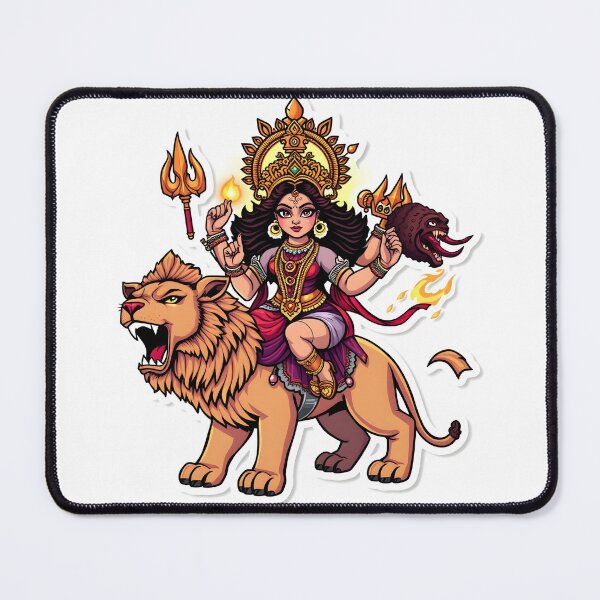 Item preview, Divine Durga Navratri Blessings designed and sold by Teewave-Ashish.