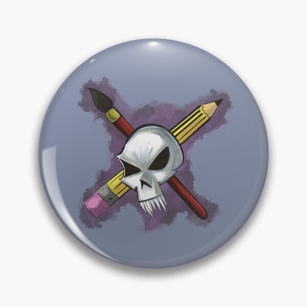 Item preview, SKULL AND ART TOOLS designed and sold by DroidMonkey.