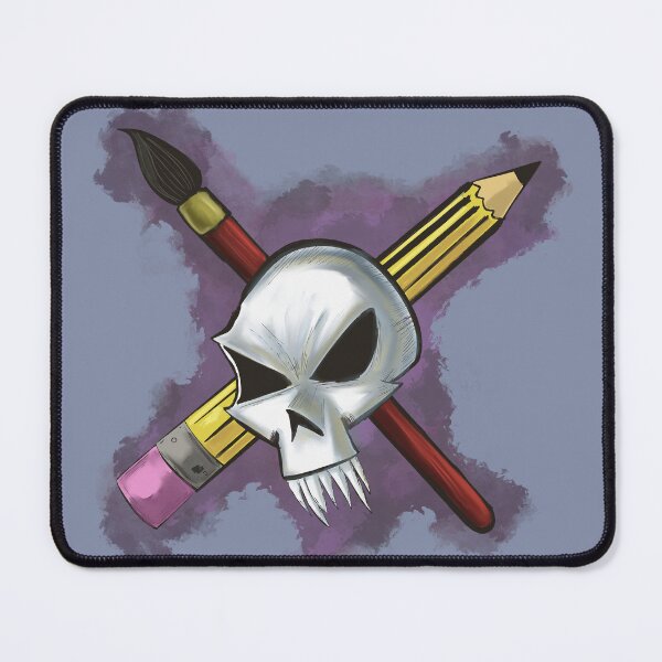 Item preview, SKULL AND ART TOOLS designed and sold by DroidMonkey.