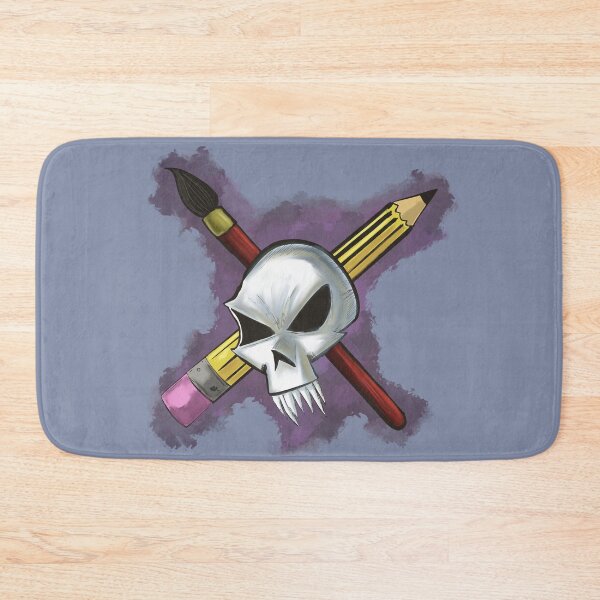 Item preview, SKULL AND ART TOOLS designed and sold by DroidMonkey.