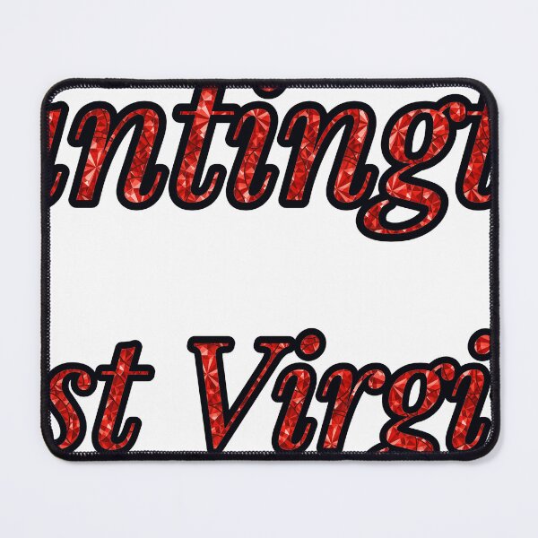 Item preview, Huntington West Virginia City Name With Red Rhinestone designed and sold by TheIconSmith.