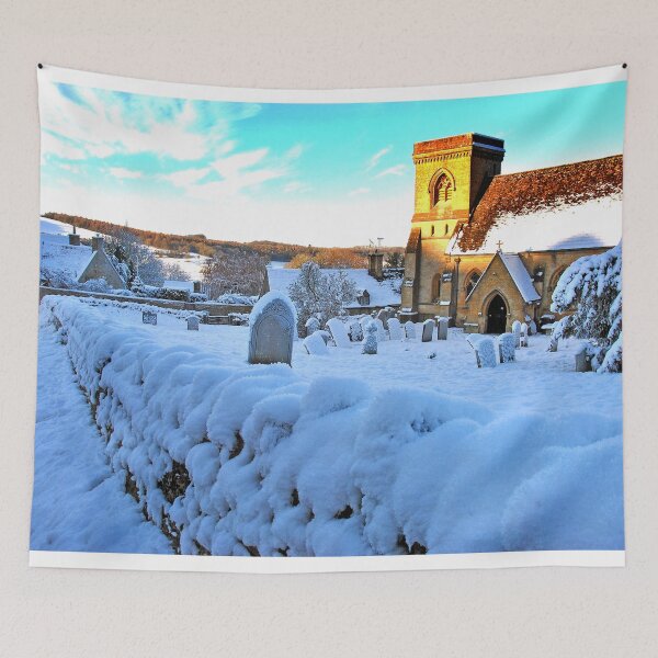 Item preview, Snowshill In The Snow Cotswolds Gloucestershire designed and sold by AndyEvansPhotos.