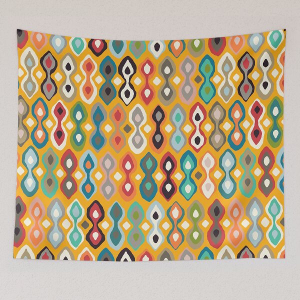 Item preview, brocade saffron designed and sold by scrummy.