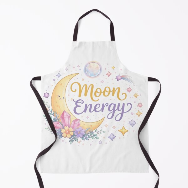 Item preview, Moon Energy Cute Aesthetic Celestial Design | Pastel Moon & Stars Illustration designed and sold by Sanika arts .