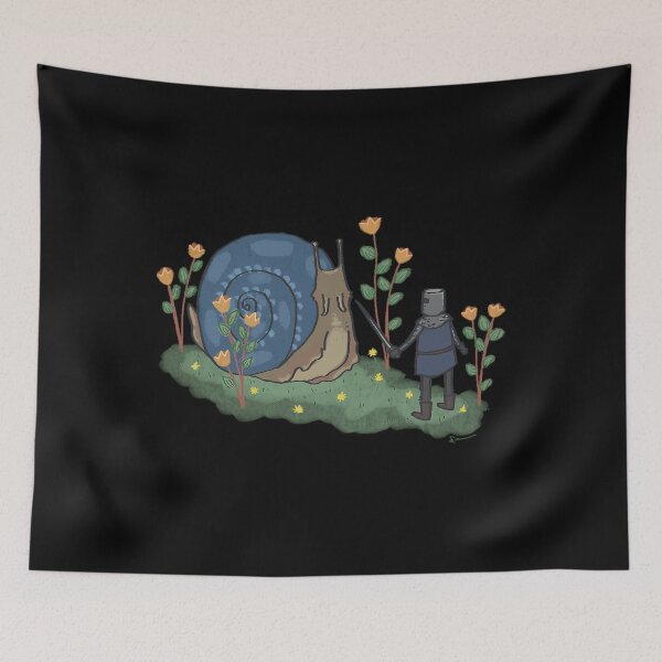 Item preview, Epic Knight Vs Snail Marginalia Duel designed and sold by gewgacruccl43.