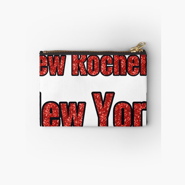 Item preview, New Rochelle New York City Name With Red Rhinestone designed and sold by TheIconSmith.