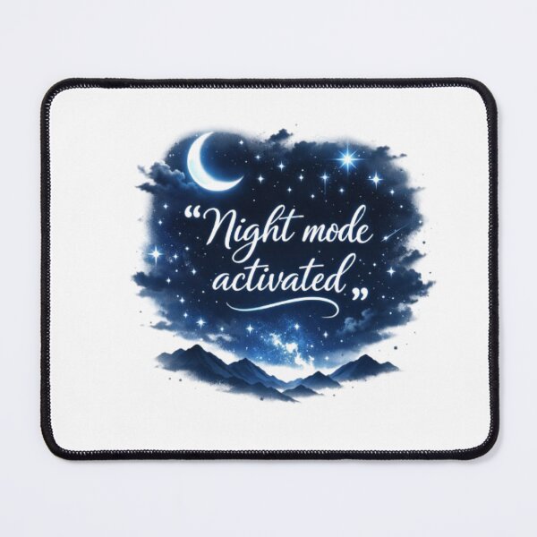 Item preview, Night Mode Activated Aesthetic Moon & Stars Design designed and sold by Sanika arts .