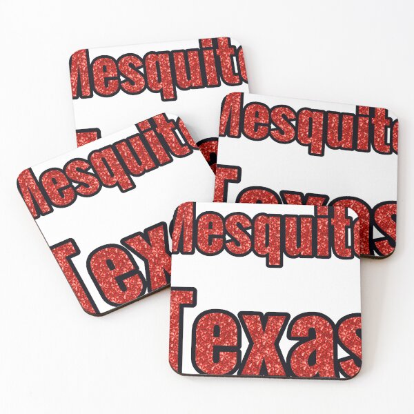 Item preview, Mesquite Texas City Name With Red Rhinestone designed and sold by TheIconSmith.