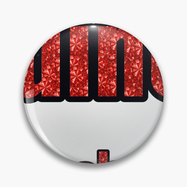 Item preview, Quincy Massachusetts City Name With Red Rhinestone designed and sold by TheIconSmith.