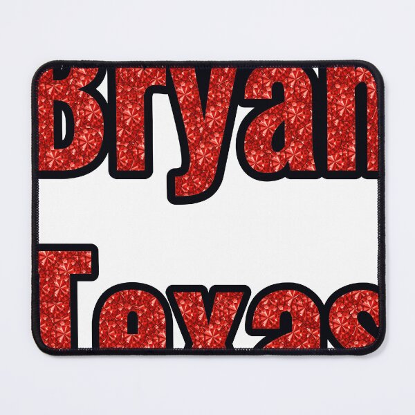 Item preview, Bryan Texas City Name With Red Rhinestone designed and sold by TheIconSmith.