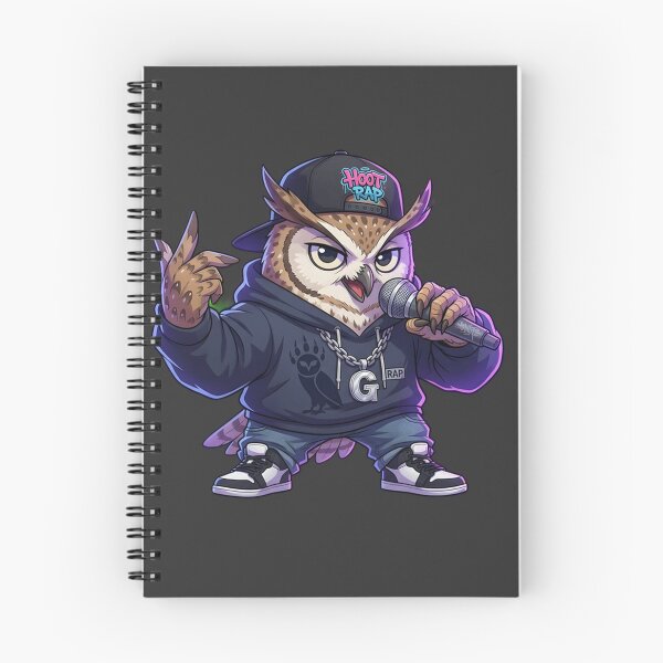 Item preview, Cool Owl Rapper - Urban Anime Style Streetwear Bird designed and sold by WalterAdd.