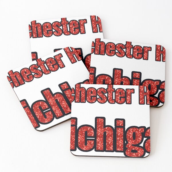 Item preview, Rochester Hills Michigan City Name With Red Rhinestone designed and sold by TheIconSmith.