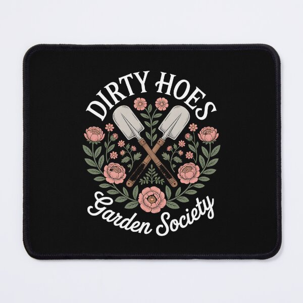 Item preview, Dirty Hoes Garden Society Vintage Floral Crest designed and sold by 404wearpl.