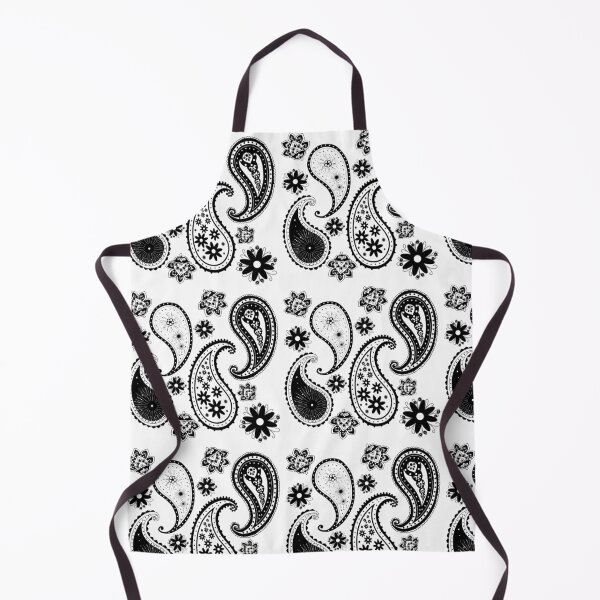Item preview, Black and White Paisley Pattern designed and sold by koo.cou .